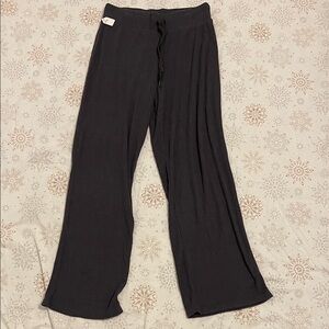 Honeydew Charcoal Gray Wide Leg Pants